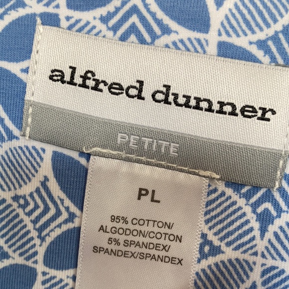 Alfred Dunner print embellished top PL - Picture 8 of 17